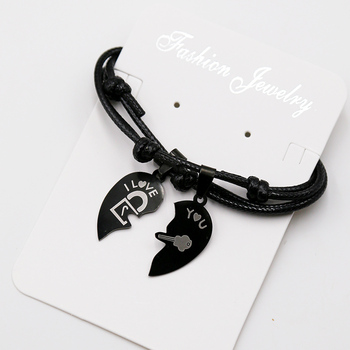 Pulsera de corazón para compartir en pareja